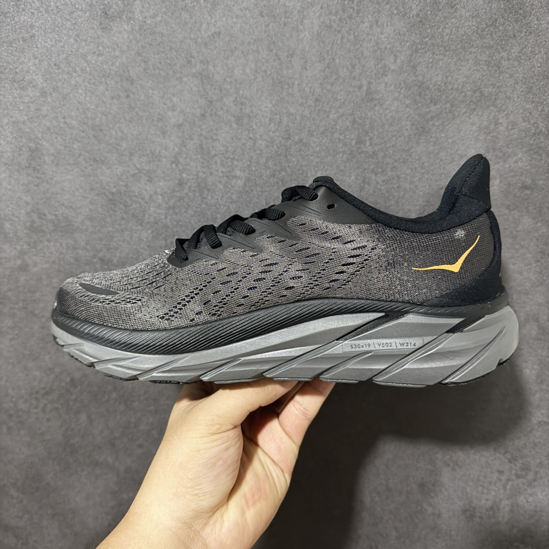 图片[2]-【GQ 福利版】纯原HOKA ONE ONE M CLIFTON 8机能缓震网面透气跑步鞋 全新外贸订单出货 原材料原数据打造 八代缓震网面耐磨低帮跑步鞋 原始的 Bondi 缓震和线条在这里 提供该特许经营权众所周知的柔软、平台首选 跑量品 尺码： 36 36.5 37.5 38 39 40 40.5 41 42 42.5 43 44 44.5 45-选品中心