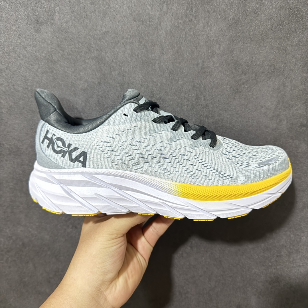 图片[4]-【GQ 福利版】纯原HOKA ONE ONE M CLIFTON 8机能缓震网面透气跑步鞋 全新外贸订单出货 原材料原数据打造 八代缓震网面耐磨低帮跑步鞋 原始的 Bondi 缓震和线条在这里 提供该特许经营权众所周知的柔软、平台首选 跑量品 尺码： 36 36.5 37.5 38 39 40 40.5 41 42 42.5 43 44 44.5 45-选品中心