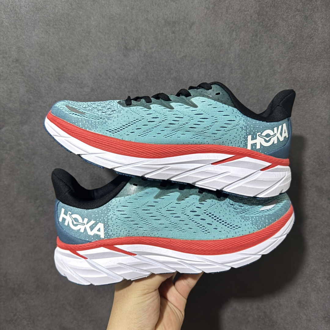 图片[3]-【GQ 福利版】纯原HOKA ONE ONE M CLIFTON 8机能缓震网面透气跑步鞋 全新外贸订单出货 原材料原数据打造 八代缓震网面耐磨低帮跑步鞋 原始的 Bondi 缓震和线条在这里 提供该特许经营权众所周知的柔软、平台首选 跑量品 尺码： 36 36.5 37.5 38 39 40 40.5 41 42 42.5 43 44 44.5 45-选品中心