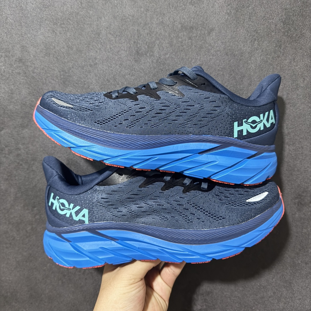 图片[5]-【GQ 福利版】纯原HOKA ONE ONE M CLIFTON 8机能缓震网面透气跑步鞋 全新外贸订单出货 原材料原数据打造 八代缓震网面耐磨低帮跑步鞋 原始的 Bondi 缓震和线条在这里 提供该特许经营权众所周知的柔软、平台首选 跑量品 尺码： 36 36.5 37.5 38 39 40 40.5 41 42 42.5 43 44 44.5 45-选品中心