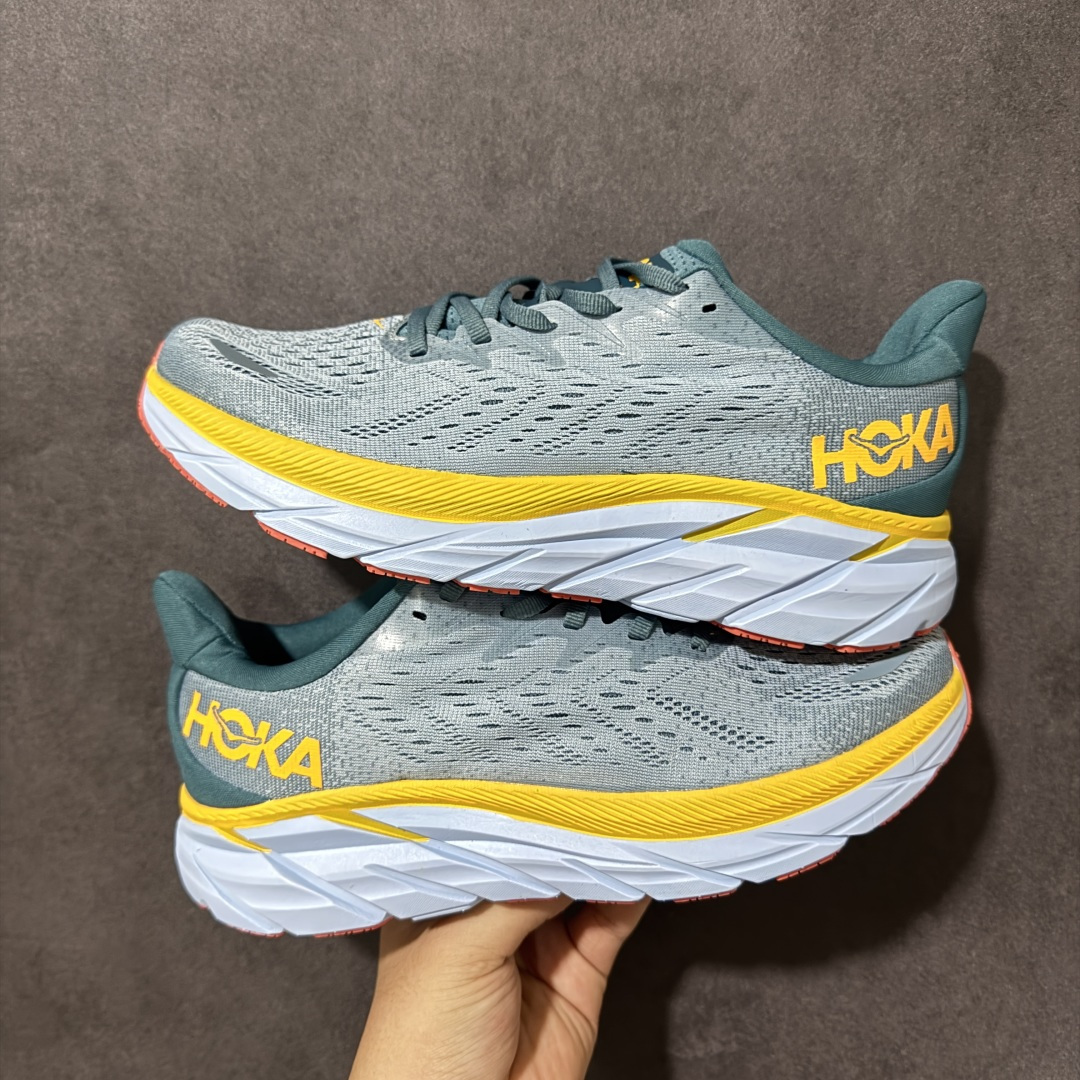 图片[13]-【GQ 福利版】纯原HOKA ONE ONE M CLIFTON 8机能缓震网面透气跑步鞋 全新外贸订单出货 原材料原数据打造 八代缓震网面耐磨低帮跑步鞋 原始的 Bondi 缓震和线条在这里 提供该特许经营权众所周知的柔软、平台首选 跑量品 尺码： 36 36.5 37.5 38 39 40 40.5 41 42 42.5 43 44 44.5 45-选品中心