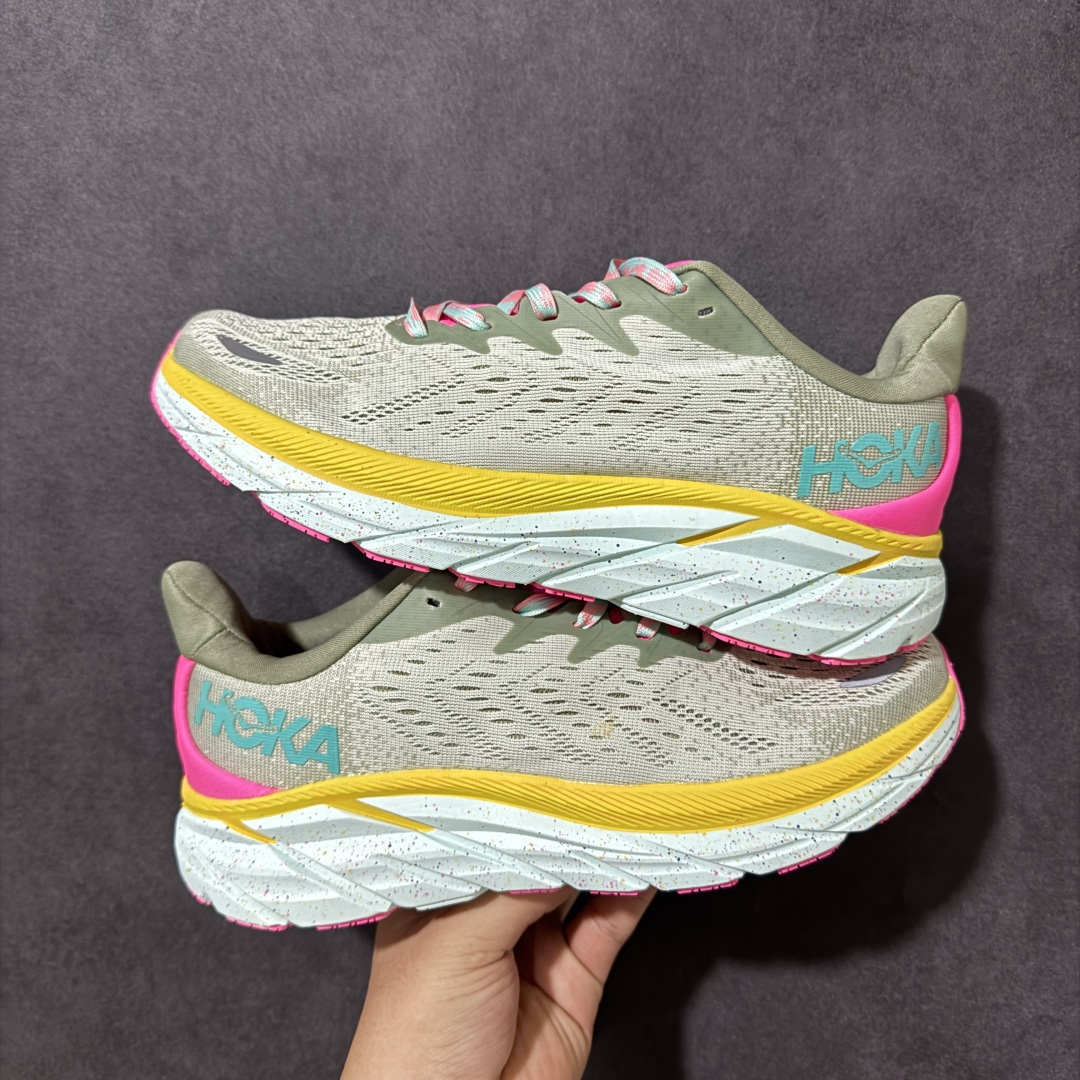 图片[9]-【GQ 福利版】纯原HOKA ONE ONE M CLIFTON 8机能缓震网面透气跑步鞋 全新外贸订单出货 原材料原数据打造 八代缓震网面耐磨低帮跑步鞋 原始的 Bondi 缓震和线条在这里 提供该特许经营权众所周知的柔软、平台首选 跑量品 尺码： 36 36.5 37.5 38 39 40 40.5 41 42 42.5 43 44 44.5 45-选品中心