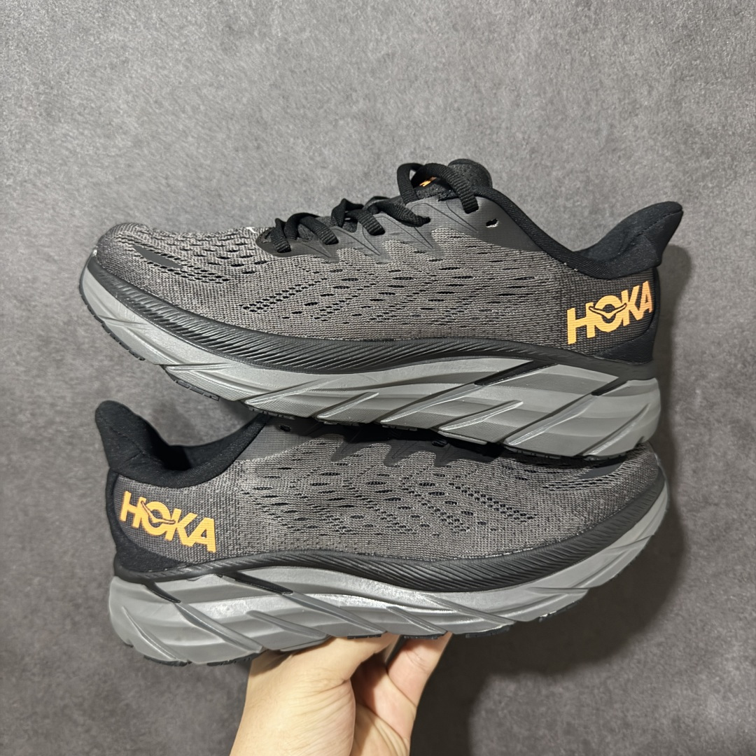 【GQ 福利版】纯原HOKA ONE ONE M CLIFTON 8机能缓震网面透气跑步鞋 全新外贸订单出货 原材料原数据打造 八代缓震网面耐磨低帮跑步鞋 原始的 Bondi 缓震和线条在这里 提供该特许经营权众所周知的柔软、平台首选 跑量品 尺码： 36 36.5 37.5 38 39 40 40.5 41 42 42.5 43 44 44.5 45-选品中心