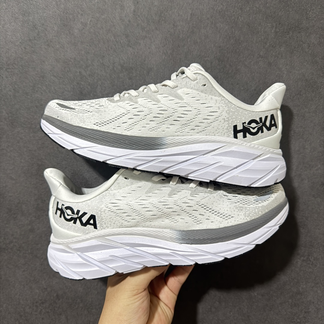 图片[2]-【GQ 福利版】纯原HOKA ONE ONE M CLIFTON 8机能缓震网面透气跑步鞋 全新外贸订单出货 原材料原数据打造 八代缓震网面耐磨低帮跑步鞋 原始的 Bondi 缓震和线条在这里 提供该特许经营权众所周知的柔软、平台首选 跑量品 尺码： 36 36.5 37.5 38 39 40 40.5 41 42 42.5 43 44 44.5 45-选品中心