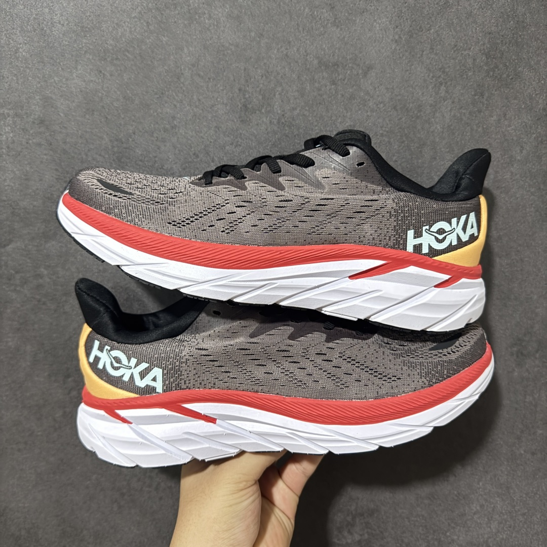 图片[8]-【GQ 福利版】纯原HOKA ONE ONE M CLIFTON 8机能缓震网面透气跑步鞋 全新外贸订单出货 原材料原数据打造 八代缓震网面耐磨低帮跑步鞋 原始的 Bondi 缓震和线条在这里 提供该特许经营权众所周知的柔软、平台首选 跑量品 尺码： 36 36.5 37.5 38 39 40 40.5 41 42 42.5 43 44 44.5 45-选品中心