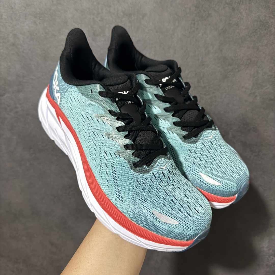 图片[3]-【GQ 福利版】纯原HOKA ONE ONE M CLIFTON 8机能缓震网面透气跑步鞋 全新外贸订单出货 原材料原数据打造 八代缓震网面耐磨低帮跑步鞋 原始的 Bondi 缓震和线条在这里 提供该特许经营权众所周知的柔软、平台首选 跑量品 尺码： 36 36.5 37.5 38 39 40 40.5 41 42 42.5 43 44 44.5 45-选品中心