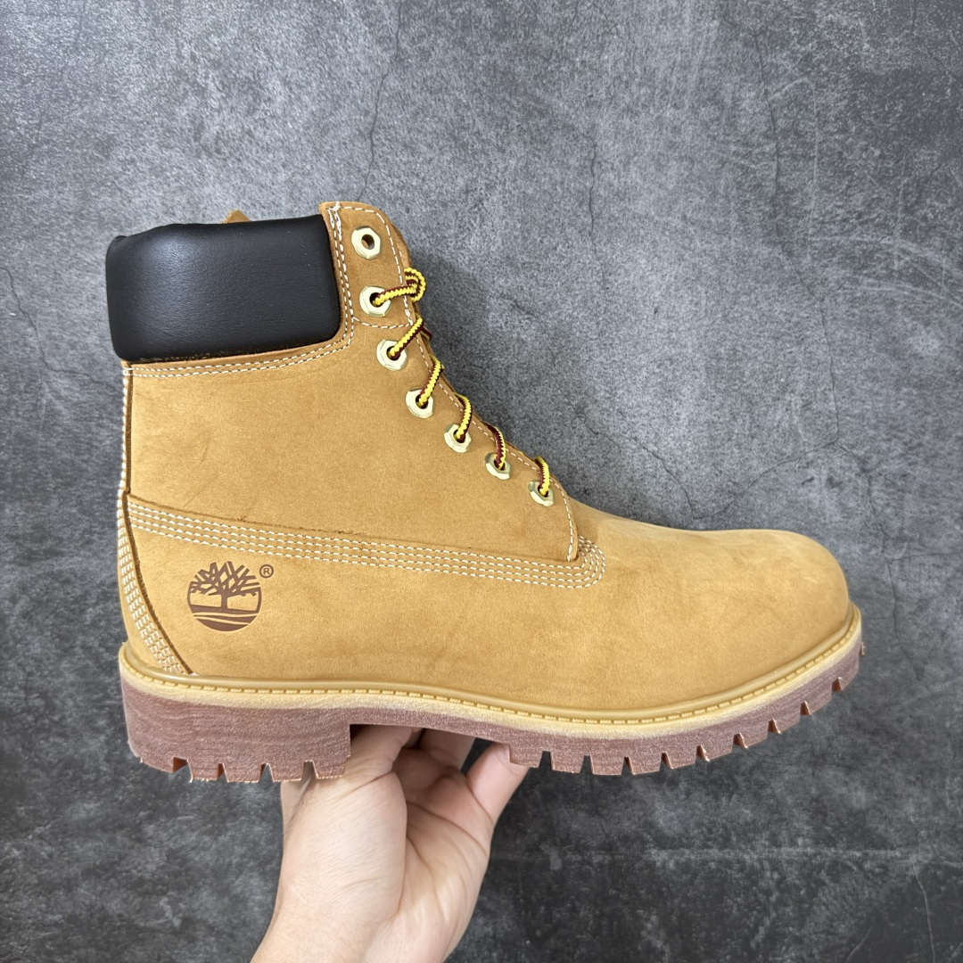 【顶级莞产纯原】一比一原版开发版本 添柏岚 Timberland 踢不烂/经典款黄色高帮 【女款六孔 型号10361 男款七孔 型号10061】 某物渠道版 珠海代工厂生产 某宝香港代购统一渠道发货订单 某物一致品质 无需强调华丽文案 只需简单介绍用料 原单正品工艺解析 进口防水磨砂牛皮 紫光Logo防伪标识 精准电脑车线 四线并齐工艺 一万次横折动态防水 一体成型注塑工艺（⚠️区别冷粘一体成型版本）橡胶防滑大底耐造耐磨 全真牛皮领口/内里/鞋垫 配备抗疲劳减震蜂窝鞋垫 舒适性极高 平常生活实用性极高 经典简单易搭配 刮风下雨打雷防电防水抗寒保温必备 全套装柜包装配件 （附送鞋带 清洁橡皮擦 专柜手提袋） 尺码： 35 36 37 37.5 38 38.5 39 39.5 40 41 41.5 42 43 43.5 44 44.5 45 正品官网一致尺码-选品中心