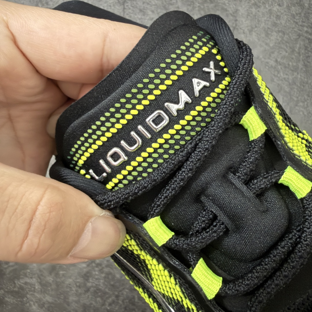 图片[6]-【GX升级版】NK AIR LIQUID MAX 2026S 毒箭蛙新款气垫跑步鞋 黑绿 IQ7634-001 全新品质 细节升级 目前市场最优版本 超弹气垫大底，上脚踩云感直接拉满 日常出街或者运动穿都超有活力，低调又带点潮酷感！ 尺码：35.5 36 36.5 37.5 38 38.5 39 40 40.5 41 42 42.5 43 44 44.5 45 46 47.5-选品中心