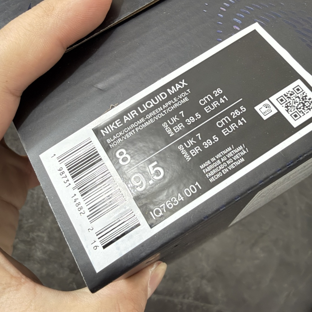 图片[11]-【GX升级版】NK AIR LIQUID MAX 2026S 毒箭蛙新款气垫跑步鞋 黑绿 IQ7634-001 全新品质 细节升级 目前市场最优版本 超弹气垫大底，上脚踩云感直接拉满 日常出街或者运动穿都超有活力，低调又带点潮酷感！ 尺码：35.5 36 36.5 37.5 38 38.5 39 40 40.5 41 42 42.5 43 44 44.5 45 46 47.5-选品中心