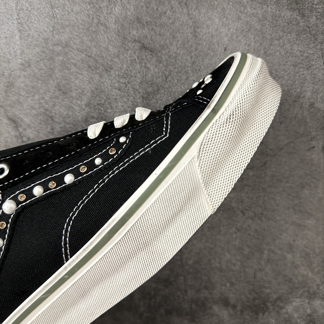 万斯 范斯 / Vans OTW Old Skool 36 Pearlized Pack系列低帮帆布鞋,黑白酒红珍珠铆钉 万斯 范斯 / Vans OTW Old Skool 36 Pearlized Pack系列低帮帆布鞋,黑白酒红珍珠铆钉