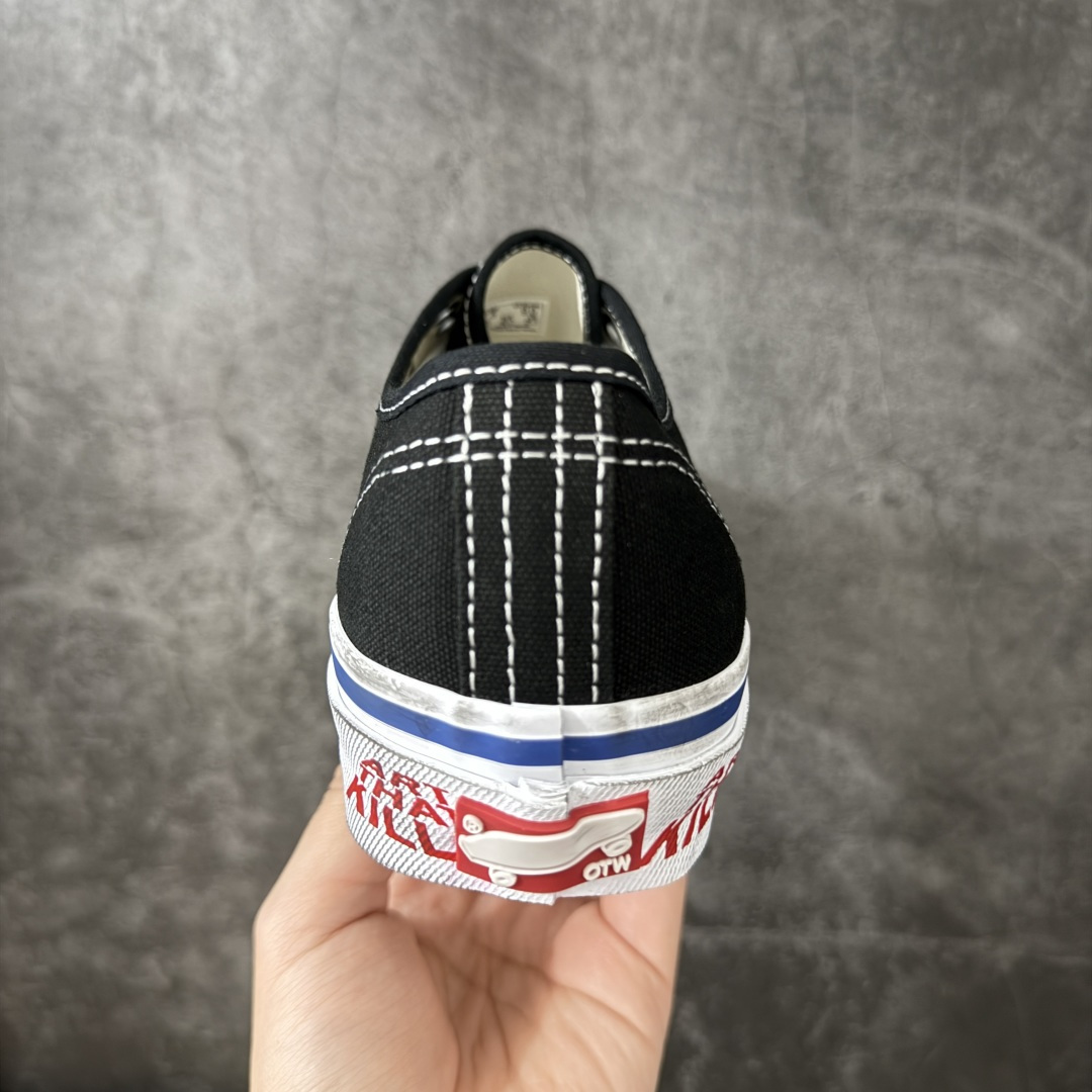 OTW By Vans × Gallery Dept. Authentic 44 联名款 高阶支线复古泼墨做旧帆布鞋 鞋