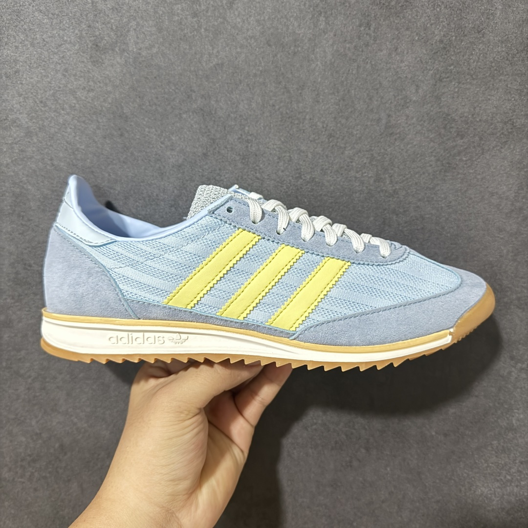 【公司级】AD Originals SL 72 RS 休闲防滑耐磨低帮板鞋 经典低帮设计和橡胶外底,采用舒爽尼龙鞋面,绒面革饰面和皮革细节 搭载着 Ecotex 鞋舌,更添质感,EVA 中底设计助你舒适出行 货号:KZ6928 尺码:36-42-选品中心