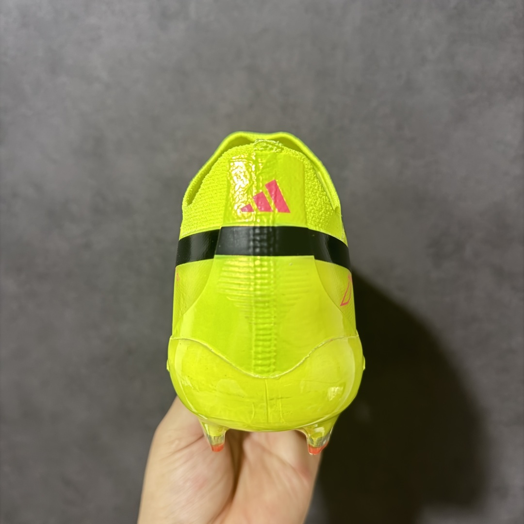 阿迪达斯 adidas F50 ELITE LL FG 系列 圆头系带平跟 足球鞋 男女同款 货号：KK1031 Siz