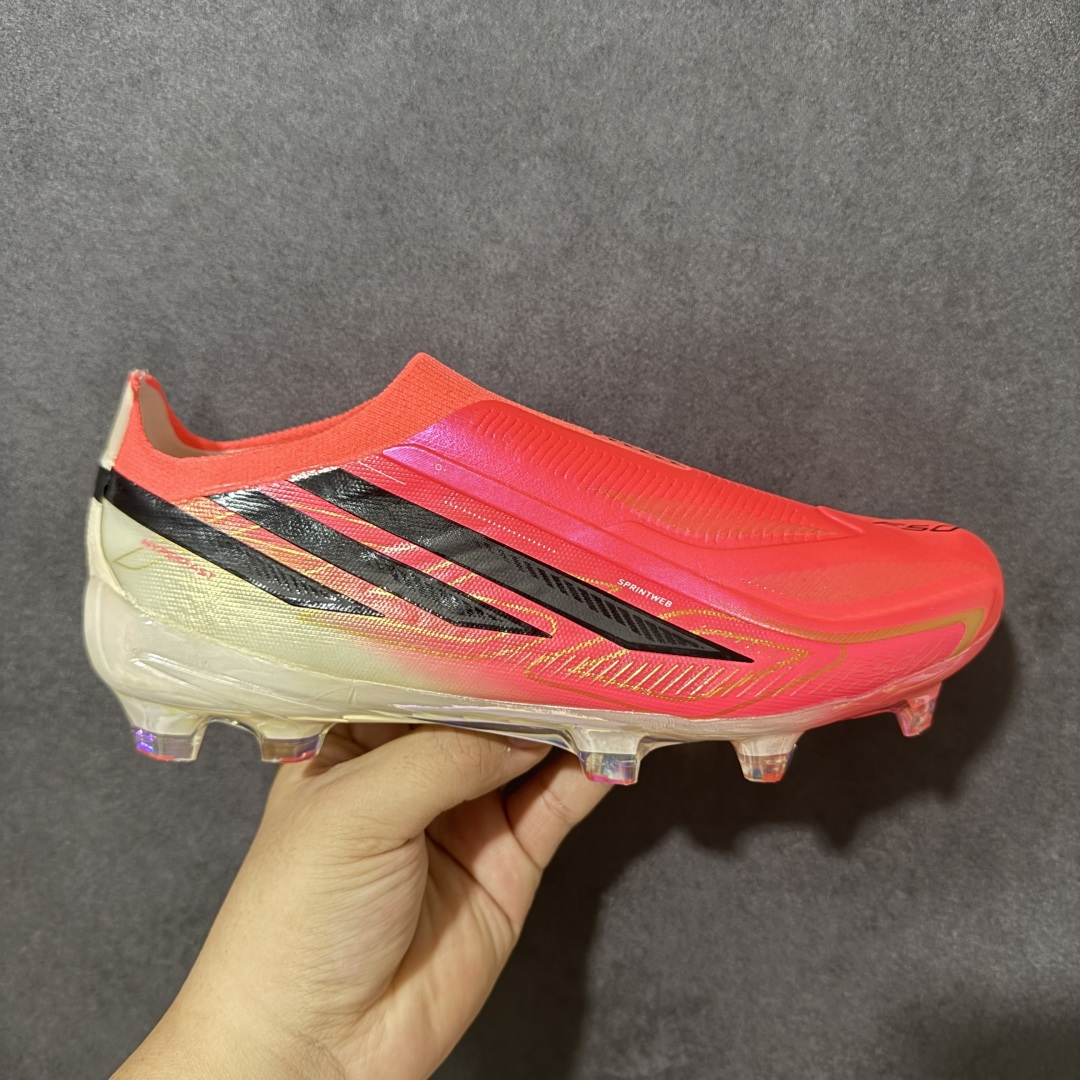 【公司级】阿迪达斯 adidas F50 ELITE LL FG 系列 圆头系带平跟 足球鞋 男女同款 货号:KJ6080 尺码:36~41 含半码-选品中心