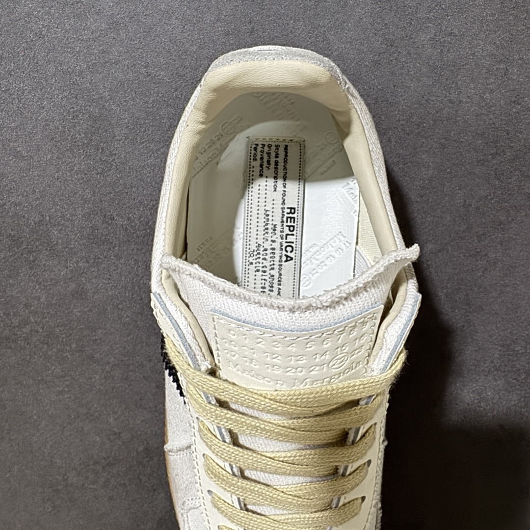 图片[6]-【YH版本】​Maison Margiela MM6梅森马吉拉Replica 休闲低帮德训鞋 性价比跑量 高端工艺盒 原盒配件 采用布面和皮革拼接，橡胶底耐磨防滑，打造欧美时尚。该鞋款的外观设计走在时尚前沿，其独特的风格款式构成了品牌身份重要的一部分。 尺码： 35 36 37 38 39 40 41 42 43 44 45 46-选品中心
