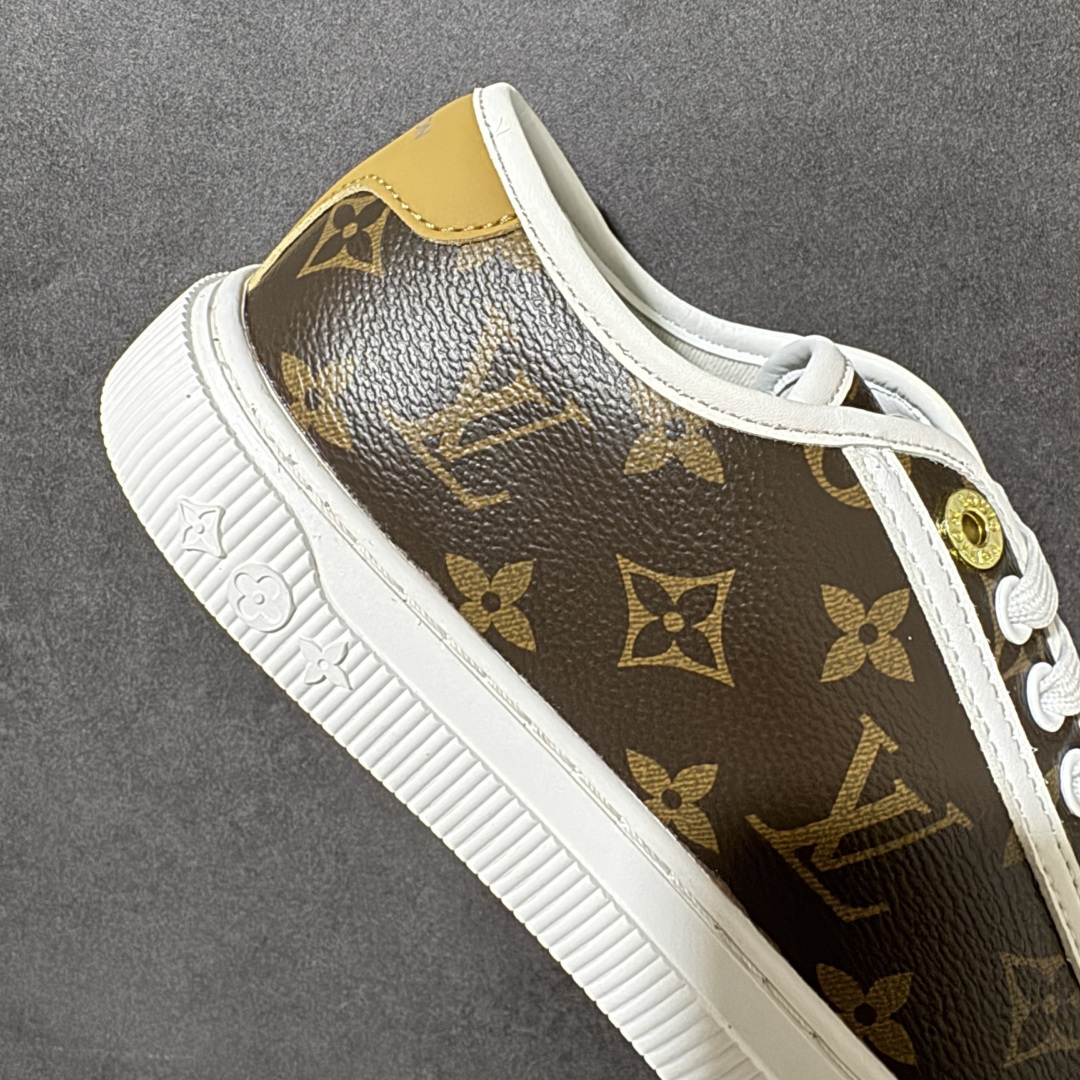 图片[7]-【莞产版本】LOUIS VUITTON Lagoon Sneaker 26ss春夏 饼干鞋 牛仔布 圆头系带 低帮 帆布鞋 礼盒包装 私模开发大底 正确细节 原鞋原材料1：1打造 完美版型做工 欢迎对比市场任何品质的货品 广东原产 专业LV大厂出品 正确底 大底开发近半年 原楦型开发纸版 全鞋原材料打造 细节 针车 烫金 中底无可挑剔 包装说明书防尘布袋物件 尺码：35-41 编码：FJB260270-选品中心