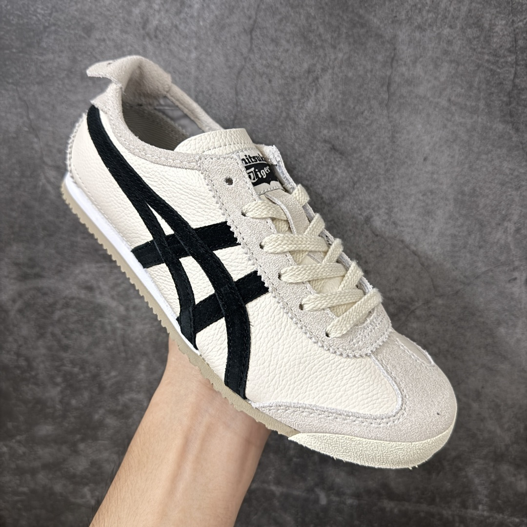 图片[3]-【最强毒版】Onitsuka Tiger Mexico 66 亚瑟士鬼冢虎复古经典板鞋 平台专供 充正版本 保证每个配色都是采购原鞋开发 采用原厂材料 全头层纳帕细纹皮面 质感无敌 全新玻璃刀切割皮料 超高清洁度 纹路、色泽、皮心颜色 质感百分百还原 海外订单工厂出品 超成熟稳定的做工品控 原装全套纸板楦头开发 原汁原味 完美呈现版型 私模正确鞋底咬花纹路 一比一鞋头弧度高度鞋身弧度 绝不口嗨 细节品控鞋型随意秒杀市面 原档咬花纹路私模大底 一个单元有六个三角形 总体形拼接呈现花瓣状 官方四联吊牌 原装Ortholite轻量化鞋垫 原盒原配 质保卡 说明书 钢印防尘纸 纸板中底带钢印 乳胶组合鞋垫带足弓 支持全方位的对比专柜 尺码：35 36 37 37.5 38 39 39.5 40 40.5 41.5 42 42.5 43.5 44 44.5 45-选品中心