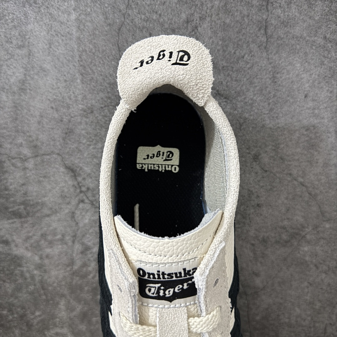 图片[8]-【最强毒版】Onitsuka Tiger Mexico 66 亚瑟士鬼冢虎复古经典板鞋 平台专供 充正版本 保证每个配色都是采购原鞋开发 采用原厂材料 全头层纳帕细纹皮面 质感无敌 全新玻璃刀切割皮料 超高清洁度 纹路、色泽、皮心颜色 质感百分百还原 海外订单工厂出品 超成熟稳定的做工品控 原装全套纸板楦头开发 原汁原味 完美呈现版型 私模正确鞋底咬花纹路 一比一鞋头弧度高度鞋身弧度 绝不口嗨 细节品控鞋型随意秒杀市面 原档咬花纹路私模大底 一个单元有六个三角形 总体形拼接呈现花瓣状 官方四联吊牌 原装Ortholite轻量化鞋垫 原盒原配 质保卡 说明书 钢印防尘纸 纸板中底带钢印 乳胶组合鞋垫带足弓 支持全方位的对比专柜 尺码：35 36 37 37.5 38 39 39.5 40 40.5 41.5 42 42.5 43.5 44 44.5 45-选品中心