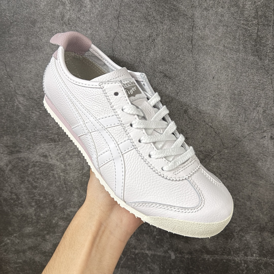 图片[3]-【最强毒版】Onitsuka Tiger Mexico 66 亚瑟士鬼冢虎复古经典板鞋 平台专供 充正版本 保证每个配色都是采购原鞋开发 采用原厂材料 全头层纳帕细纹皮面 质感无敌 全新玻璃刀切割皮料 超高清洁度 纹路、色泽、皮心颜色 质感百分百还原 海外订单工厂出品 超成熟稳定的做工品控 原装全套纸板楦头开发 原汁原味 完美呈现版型 私模正确鞋底咬花纹路 一比一鞋头弧度高度鞋身弧度 绝不口嗨 细节品控鞋型随意秒杀市面 原档咬花纹路私模大底 一个单元有六个三角形 总体形拼接呈现花瓣状 官方四联吊牌 原装Ortholite轻量化鞋垫 原盒原配 质保卡 说明书 钢印防尘纸 纸板中底带钢印 乳胶组合鞋垫带足弓 支持全方位的对比专柜 尺码：35 36 37 37.5 38 39 39.5 40 40.5 41.5 42 42.5 43.5 44 44.5 45-选品中心