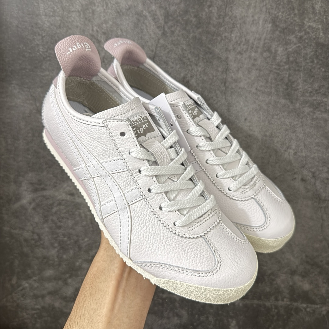 【最强毒版】Onitsuka Tiger Mexico 66 亚瑟士鬼冢虎复古经典板鞋 平台专供 充正版本 保证每个配色都是采购原鞋开发 采用原厂材料 全头层纳帕细纹皮面 质感无敌 全新玻璃刀切割皮料 超高清洁度 纹路、色泽、皮心颜色 质感百分百还原 海外订单工厂出品 超成熟稳定的做工品控 原装全套纸板楦头开发 原汁原味 完美呈现版型 私模正确鞋底咬花纹路 一比一鞋头弧度高度鞋身弧度 绝不口嗨 细节品控鞋型随意秒杀市面 原档咬花纹路私模大底 一个单元有六个三角形 总体形拼接呈现花瓣状 官方四联吊牌 原装Ortholite轻量化鞋垫 原盒原配 质保卡 说明书 钢印防尘纸 纸板中底带钢印 乳胶组合鞋垫带足弓 支持全方位的对比专柜 尺码：35 36 37 37.5 38 39 39.5 40 40.5 41.5 42 42.5 43.5 44 44.5 45-选品中心
