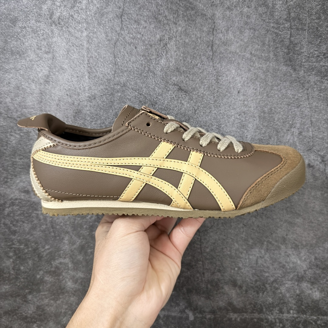 【最强毒版】Onitsuka Tiger Mexico 66 亚瑟士鬼冢虎复古经典板鞋 平台专供 充正版本 保证每个配色都是采购原鞋开发 采用原厂材料 全头层纳帕细纹皮面 质感无敌 全新玻璃刀切割皮料 超高清洁度 纹路、色泽、皮心颜色 质感百分百还原 海外订单工厂出品 超成熟稳定的做工品控 原装全套纸板楦头开发 原汁原味 完美呈现版型 私模正确鞋底咬花纹路 一比一鞋头弧度高度鞋身弧度 绝不口嗨 细节品控鞋型随意秒杀市面 原档咬花纹路私模大底 一个单元有六个三角形 总体形拼接呈现花瓣状 官方四联吊牌 原装Ortholite轻量化鞋垫 原盒原配 质保卡 说明书 钢印防尘纸 纸板中底带钢印 乳胶组合鞋垫带足弓 支持全方位的对比专柜 尺码：35 36 37 37.5 38 39 39.5 40 40.5 41.5 42 42.5 43.5 44 44.5 45-选品中心
