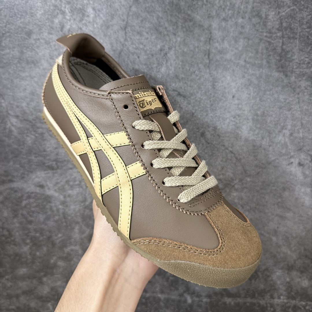 图片[3]-【最强毒版】Onitsuka Tiger Mexico 66 亚瑟士鬼冢虎复古经典板鞋 平台专供 充正版本 保证每个配色都是采购原鞋开发 采用原厂材料 全头层纳帕细纹皮面 质感无敌 全新玻璃刀切割皮料 超高清洁度 纹路、色泽、皮心颜色 质感百分百还原 海外订单工厂出品 超成熟稳定的做工品控 原装全套纸板楦头开发 原汁原味 完美呈现版型 私模正确鞋底咬花纹路 一比一鞋头弧度高度鞋身弧度 绝不口嗨 细节品控鞋型随意秒杀市面 原档咬花纹路私模大底 一个单元有六个三角形 总体形拼接呈现花瓣状 官方四联吊牌 原装Ortholite轻量化鞋垫 原盒原配 质保卡 说明书 钢印防尘纸 纸板中底带钢印 乳胶组合鞋垫带足弓 支持全方位的对比专柜 尺码：35 36 37 37.5 38 39 39.5 40 40.5 41.5 42 42.5 43.5 44 44.5 45-选品中心