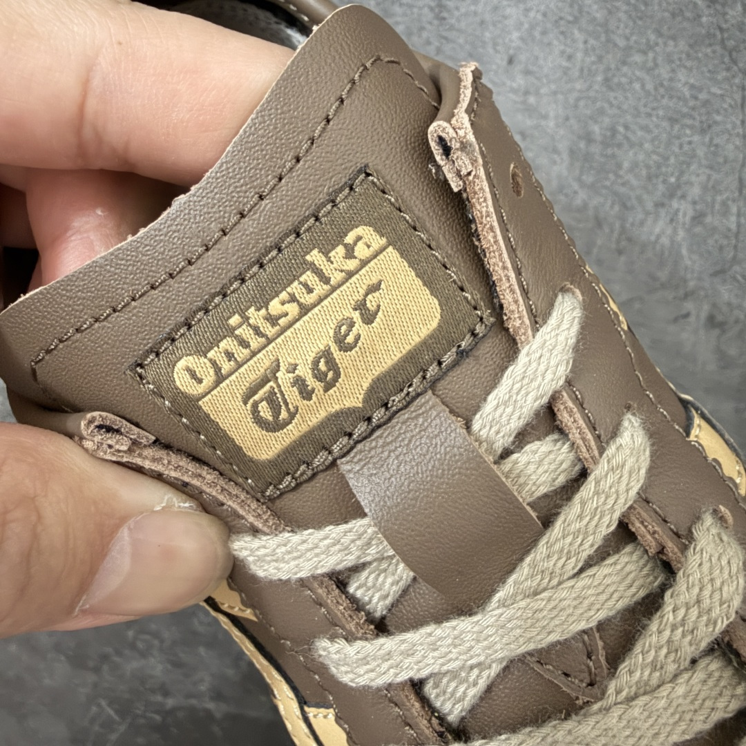 图片[6]-【最强毒版】Onitsuka Tiger Mexico 66 亚瑟士鬼冢虎复古经典板鞋 平台专供 充正版本 保证每个配色都是采购原鞋开发 采用原厂材料 全头层纳帕细纹皮面 质感无敌 全新玻璃刀切割皮料 超高清洁度 纹路、色泽、皮心颜色 质感百分百还原 海外订单工厂出品 超成熟稳定的做工品控 原装全套纸板楦头开发 原汁原味 完美呈现版型 私模正确鞋底咬花纹路 一比一鞋头弧度高度鞋身弧度 绝不口嗨 细节品控鞋型随意秒杀市面 原档咬花纹路私模大底 一个单元有六个三角形 总体形拼接呈现花瓣状 官方四联吊牌 原装Ortholite轻量化鞋垫 原盒原配 质保卡 说明书 钢印防尘纸 纸板中底带钢印 乳胶组合鞋垫带足弓 支持全方位的对比专柜 尺码：35 36 37 37.5 38 39 39.5 40 40.5 41.5 42 42.5 43.5 44 44.5 45-选品中心