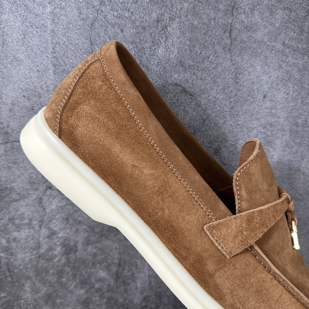图片[7]-【佛山超A版】Loro Piana LP Summer Walk Low 生活系列低帮复古百搭德训风休闲运动板鞋一脚蹬 羊驼色 意大利顶级奢侈品牌·诺悠翩雅 这款新款绒面革网球鞋采用超低帮设计 适合全年穿着 并具有防水性能 包边鞋底营造轻松迷人的色彩组合 将功能性与低调个性风格和谐融合 打造都市着装的理想鞋履选择 鞋跟处饰以Kummel色嵌片 柔软小牛皮鞋舌 压印LP徽标 棉质鞋带材质 鞋面：牛剖层绒面革 鞋底：橡胶 衬里：牛皮革 尺码： 35-41-选品中心