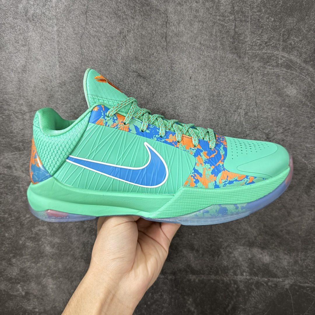 顶级纯原【GX绿x版本】NK Zoom Kobe V 科比5代复刻实战运动低帮文化篮球鞋 薄荷绿 IX1200-300 完美复刻公司 实战配置直接拉满 原楦纸板开发 鞋身流线型、后跟塑形 区分土肥圆 原厂针织鞋面一针一线匹配原版 全身鞋材卡料色独家定制 唯一万针立体刺绣SWOOSH 真实底模最大50.5 实战利器 专供海外市场 独立原厂模具 首批不拼图大几率过验 亲测已过 支持各种高强度实战 无需担心 补货周期极长 脚宽建议买大半码 科比系列前掌偏窄 支持七天无理由退换 尺码： 40 40.5 41 42 42.5 43 44 44.5 45 46 47.5 48.5-选品中心