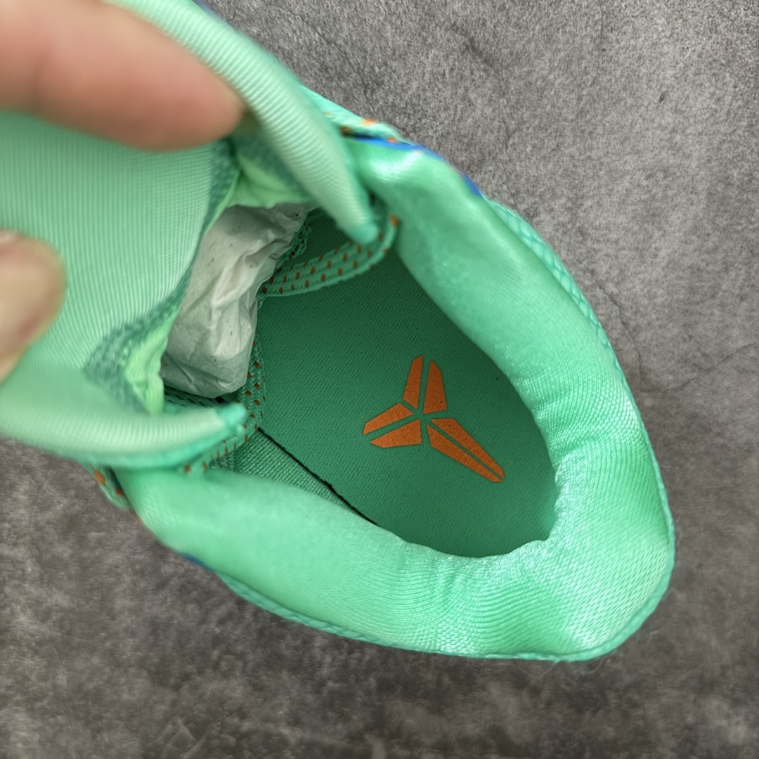 图片[7]-顶级纯原【GX绿x版本】NK Zoom Kobe V 科比5代复刻实战运动低帮文化篮球鞋 薄荷绿 IX1200-300 完美复刻公司 实战配置直接拉满 原楦纸板开发 鞋身流线型、后跟塑形 区分土肥圆 原厂针织鞋面一针一线匹配原版 全身鞋材卡料色独家定制 唯一万针立体刺绣SWOOSH 真实底模最大50.5 实战利器 专供海外市场 独立原厂模具 首批不拼图大几率过验 亲测已过 支持各种高强度实战 无需担心 补货周期极长 脚宽建议买大半码 科比系列前掌偏窄 支持七天无理由退换 尺码： 40 40.5 41 42 42.5 43 44 44.5 45 46 47.5 48.5-选品中心