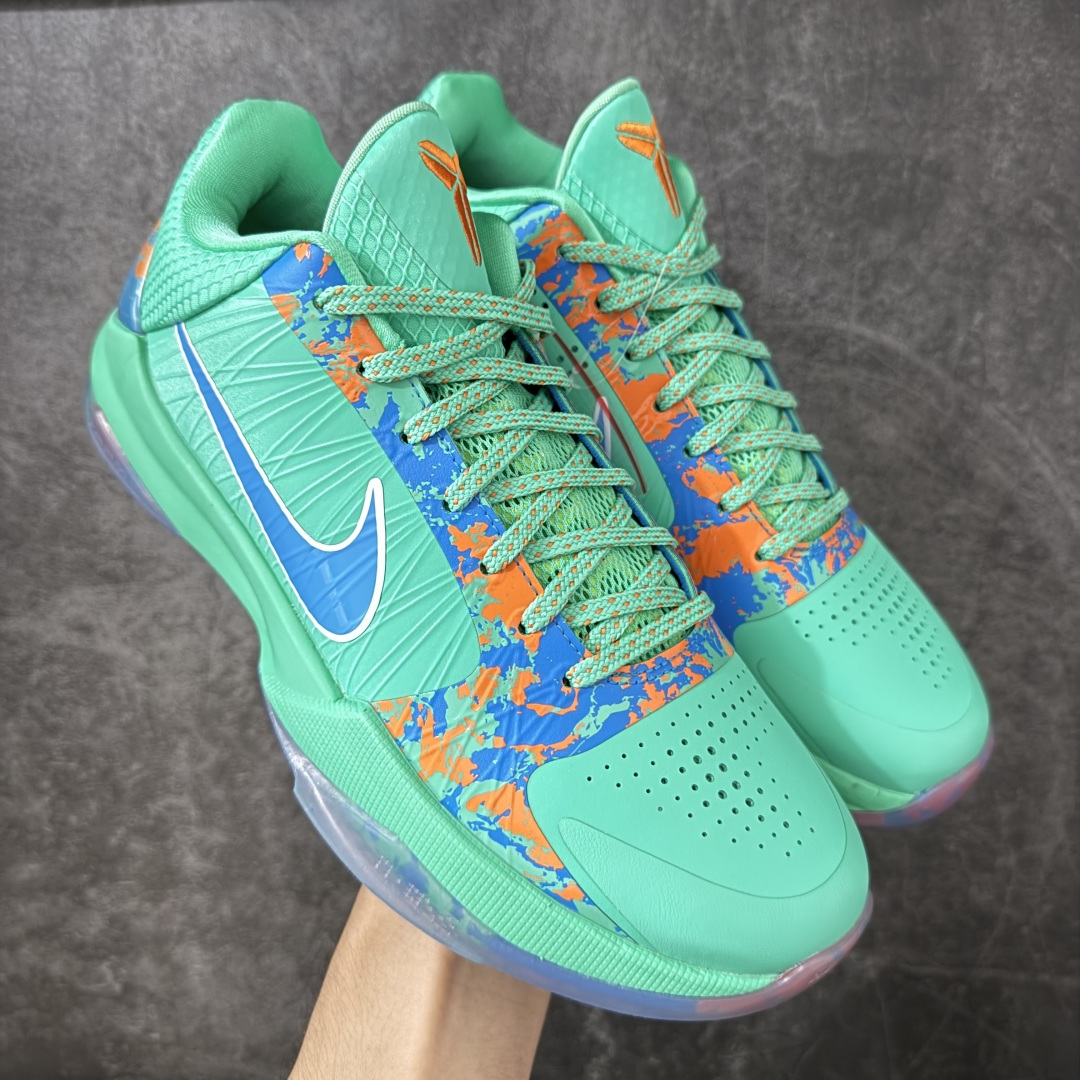 顶级纯原【GX绿x版本】NK Zoom Kobe V 科比5代复刻实战运动低帮文化篮球鞋 薄荷绿 IX1200-300 完美复刻公司 实战配置直接拉满 原楦纸板开发 鞋身流线型、后跟塑形 区分土肥圆 原厂针织鞋面一针一线匹配原版 全身鞋材卡料色独家定制 唯一万针立体刺绣SWOOSH 真实底模最大50.5 实战利器 专供海外市场 独立原厂模具 首批不拼图大几率过验 亲测已过 支持各种高强度实战 无需担心 补货周期极长 脚宽建议买大半码 科比系列前掌偏窄 支持七天无理由退换 尺码: 40 40.5 41 42 42.5 43 44 44.5 45 46 47.5 48.5-选品中心
