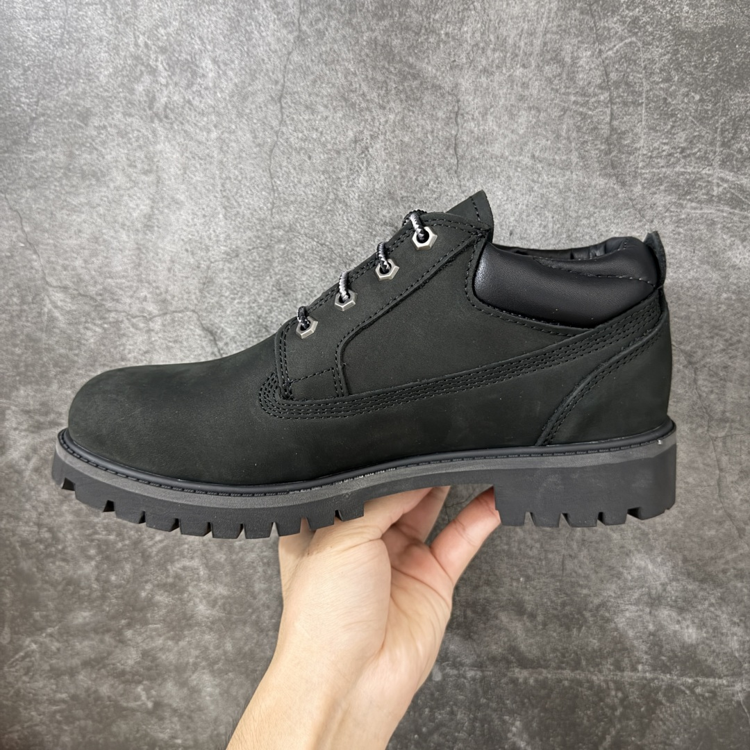 图片[2]-【顶级莞产纯原】一比一原版开发版本 添柏岚 Timberland 踢不烂/经典款低帮黑色 073537 中山宝元原渠道生产 顶级工艺全新升级 堪称正品复印机 原单进口防水皮料 原厂防伪标紫光灯可扫 电脑车线 四线并齐 横折动态防泼水 顶级正品一致注塑工艺 橡胶防滑大底抗寒御裂 正品一致全真皮领口/内里/鞋垫 配备抗疲劳减震蜂窝鞋垫 舒适性极高 全套原版包装配件 （附送鞋带 清洁橡皮擦 专柜手提袋） 尺码： 39.5 40 41 42 43 44-选品中心