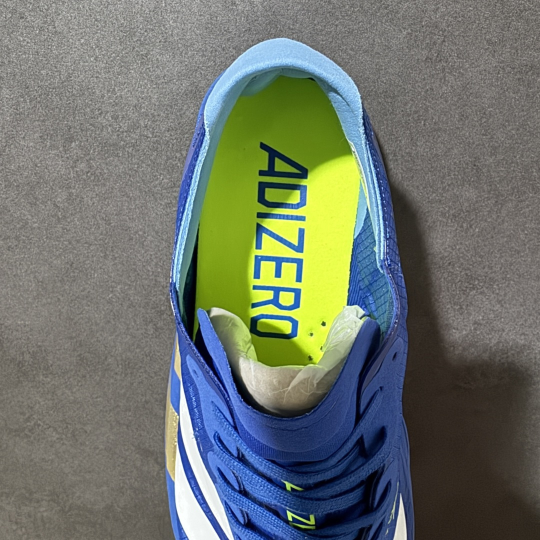 图片[6]-【公司级】Adidas Adizero Pro 4 M 阿迪超轻透气缓震跑鞋   整体外观造型与adiZero Adios Pro EVO 1非常相似 中底配置方面搭载全掌Lightstrike Pro 鞋面采用透气网面示人 契合日常训练鞋的定位 更加耐用 外底给到了马牌橡胶 及上代竞速旗舰adidas Adizero Adios Pro 3区域分布 货号： JP6622 尺码：36-45-选品中心
