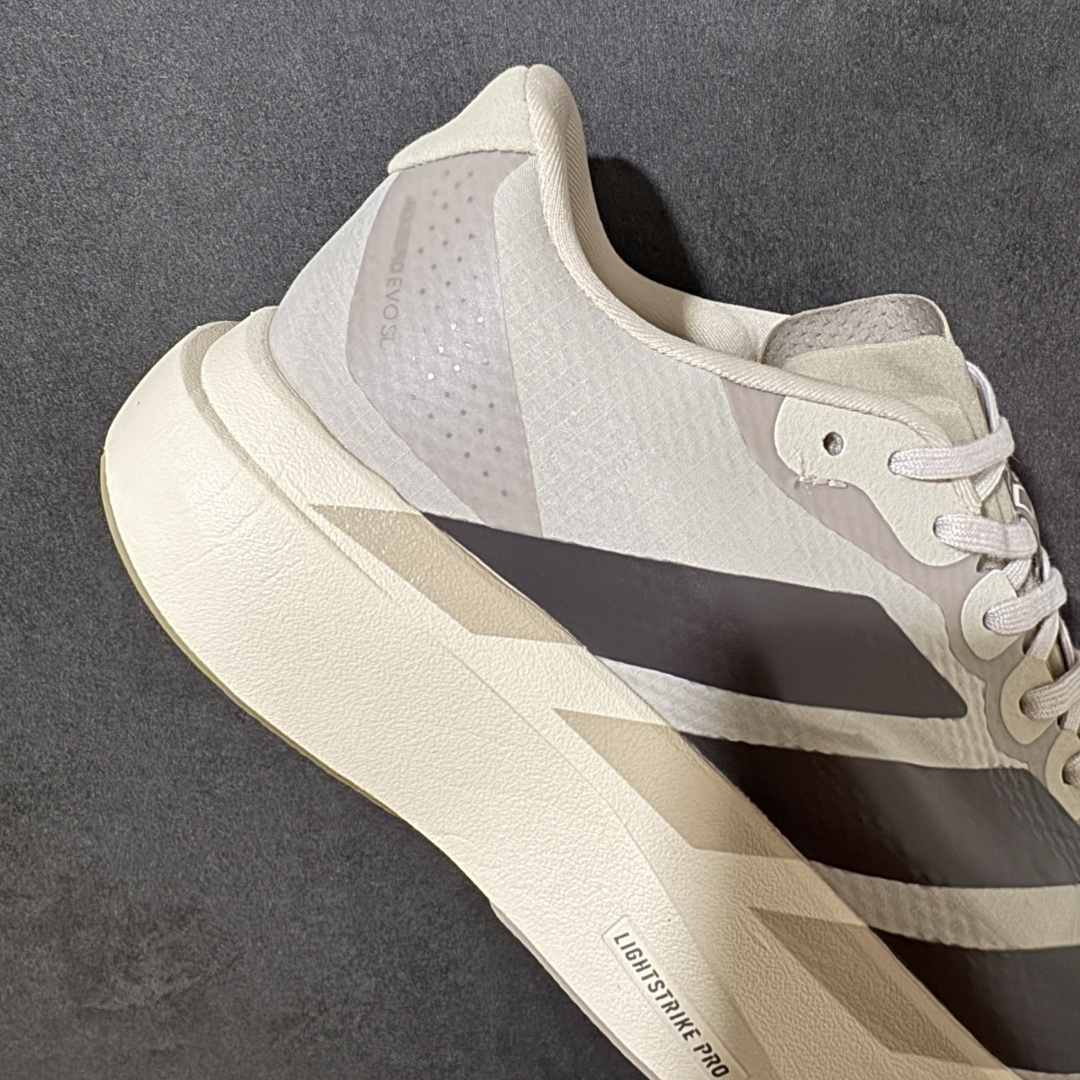 图片[7]-【公司级】Adidas Adizero Pro 4 M 阿迪超轻透气缓震跑鞋   整体外观造型与adiZero Adios Pro EVO 1非常相似 中底配置方面搭载全掌Lightstrike Pro 鞋面采用透气网面示人 契合日常训练鞋的定位 更加耐用 外底给到了马牌橡胶 及上代竞速旗舰adidas Adizero Adios Pro 3区域分布 货号： KJ2001 尺码：36-45-选品中心