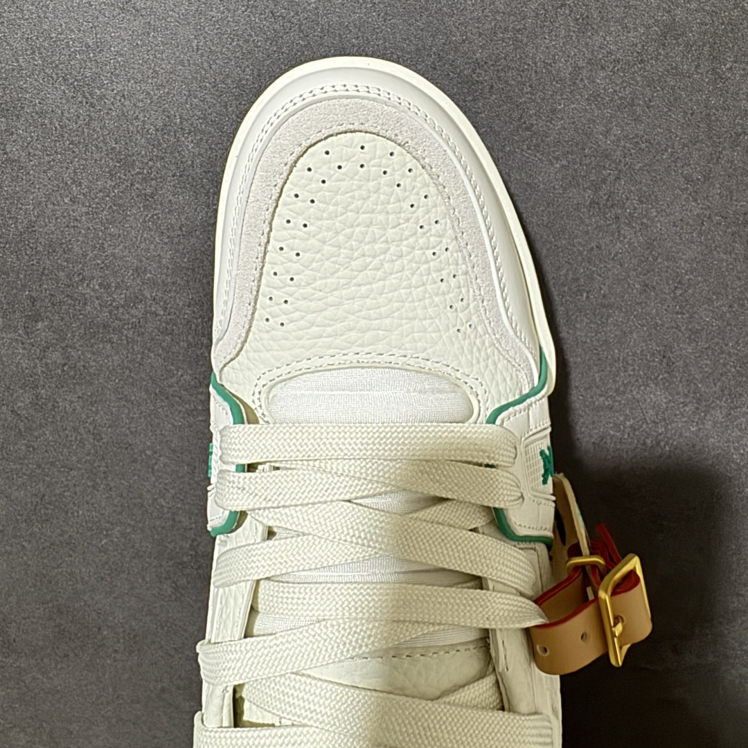 图片[5]-【纯原礼盒版】LV Trainer 2026路易威登走秀最新款 原版1：1开发复刻 做工精细 鞋面由意大利进口小牛皮拼接，侧边饰有品牌LOGO标志，进口网布垫脚➕透气网布内里，脚感超舒适 原厂特供原版TPU组合大底 套包工艺 尺码：35 36 37 38 39 40 41 42 43 44 45 46-选品中心