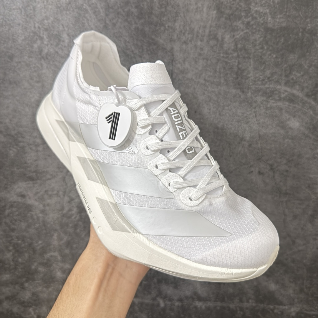 图片[3]-【NO.1纯原】Adidas Adizero Adios Pro 4 M竞训跑步鞋 JR6366 市场独一档品质 区别所有版本 原鞋购入开发数月 原材料 原档案打造 细节版型一比一 独立双层组合底私模.超软弹发泡超临界底 搭配ENERGYRODS 2.0真碳柱，每一步都动力满满 鞋面用的是Lightlock技术，轻透又贴合，就像给脚定制的一样。 中底是全掌Lightstrike Pro泡棉，软弹感超绝 真正一比一还原真实脚感💪🏻 尺码：36 36.5 37 38 38.5 39 40 40.5 41 42 42.5 43 44 44.5 45 46-选品中心