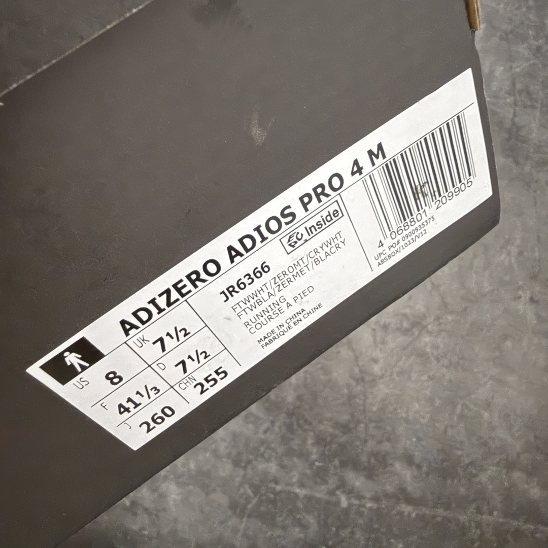 图片[10]-【NO.1纯原】Adidas Adizero Adios Pro 4 M竞训跑步鞋 JR6366 市场独一档品质 区别所有版本 原鞋购入开发数月 原材料 原档案打造 细节版型一比一 独立双层组合底私模.超软弹发泡超临界底 搭配ENERGYRODS 2.0真碳柱，每一步都动力满满 鞋面用的是Lightlock技术，轻透又贴合，就像给脚定制的一样。 中底是全掌Lightstrike Pro泡棉，软弹感超绝 真正一比一还原真实脚感💪🏻 尺码：36 36.5 37 38 38.5 39 40 40.5 41 42 42.5 43 44 44.5 45 46-选品中心