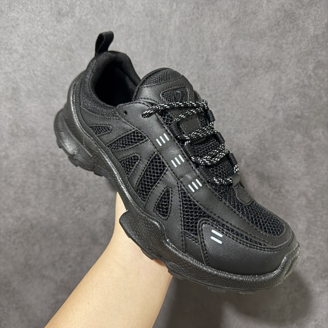 ecco爱步 Biom C Trail 户外越野 时尚舒适 低帮 生活休闲鞋 男款 黑色 尺码：36-45 货号：  
