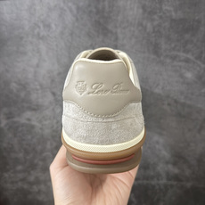 Loro Piana LP Tennis Walk Low 生活系列低帮复古百搭德训风休闲运动板鞋 大象灰 意大利顶级奢 Loro Piana LP Tennis Walk Low 生活系列低帮复古百搭德训风休闲运动板鞋 大象灰 意大利顶级奢