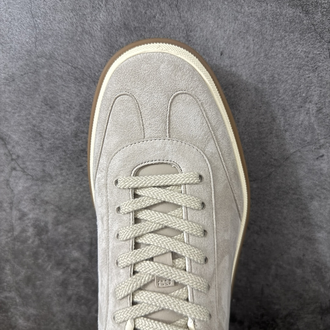 Loro Piana LP Tennis Walk Low 生活系列低帮复古百搭德训风休闲运动板鞋 大象灰 意大利顶级奢 Loro Piana LP Tennis Walk Low 生活系列低帮复古百搭德训风休闲运动板鞋 大象灰 意大利顶级奢