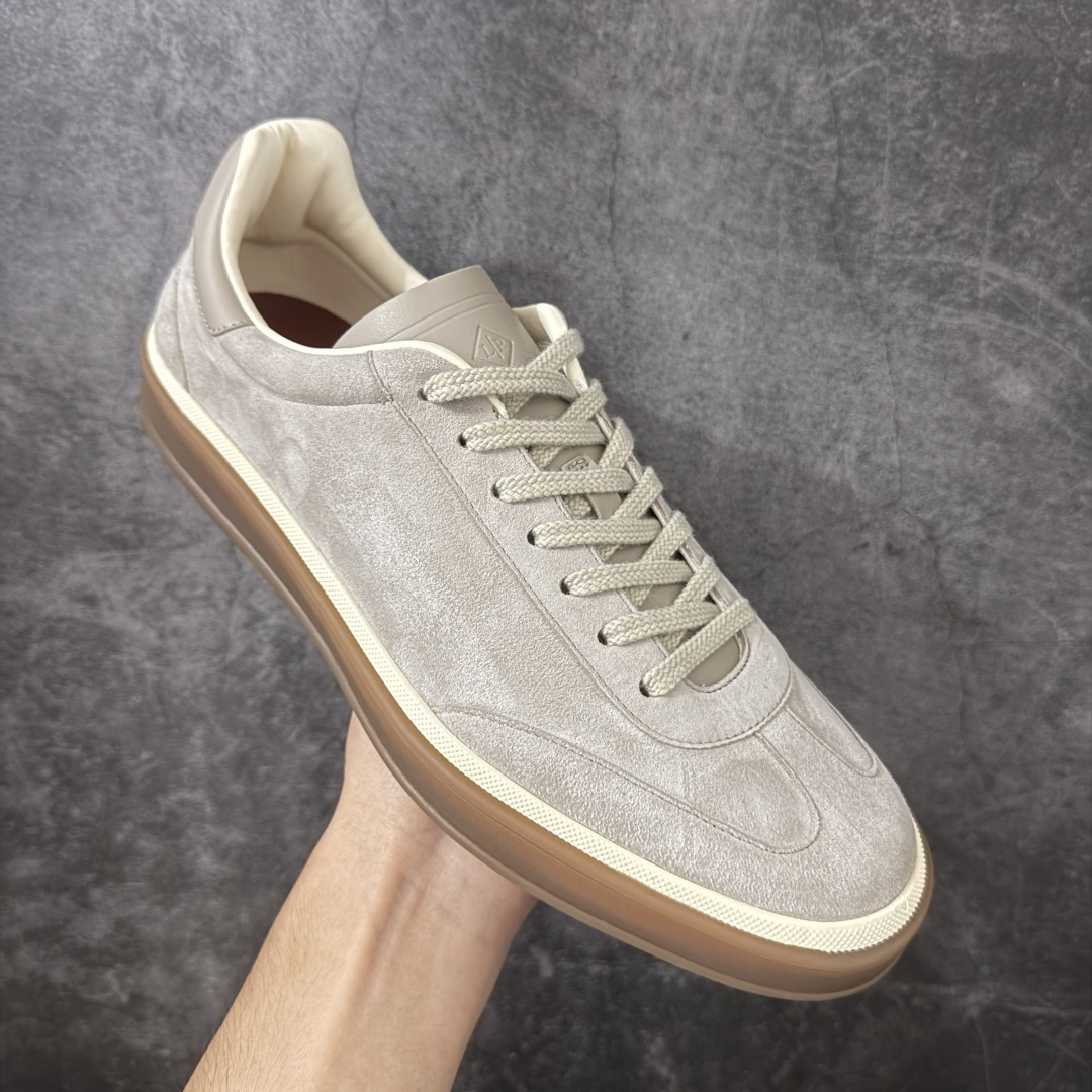 Loro Piana LP Tennis Walk Low 生活系列低帮复古百搭德训风休闲运动板鞋 大象灰 意大利顶级奢 Loro Piana LP Tennis Walk Low 生活系列低帮复古百搭德训风休闲运动板鞋 大象灰 意大利顶级奢