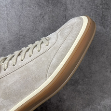 Loro Piana LP Tennis Walk Low 生活系列低帮复古百搭德训风休闲运动板鞋 大象灰 意大利顶级奢 Loro Piana LP Tennis Walk Low 生活系列低帮复古百搭德训风休闲运动板鞋 大象灰 意大利顶级奢