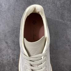 Loro Piana LP Tennis Walk Low 生活系列低帮复古百搭德训风休闲运动板鞋 大象灰 意大利顶级奢 Loro Piana LP Tennis Walk Low 生活系列低帮复古百搭德训风休闲运动板鞋 大象灰 意大利顶级奢