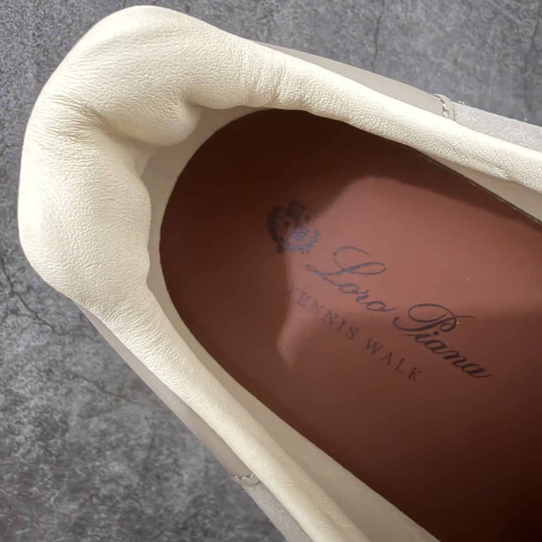 Loro Piana LP Tennis Walk Low 生活系列低帮复古百搭德训风休闲运动板鞋 大象灰 意大利顶级奢 Loro Piana LP Tennis Walk Low 生活系列低帮复古百搭德训风休闲运动板鞋 大象灰 意大利顶级奢