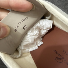 Loro Piana LP Tennis Walk Low 生活系列低帮复古百搭德训风休闲运动板鞋 大象灰 意大利顶级奢 Loro Piana LP Tennis Walk Low 生活系列低帮复古百搭德训风休闲运动板鞋 大象灰 意大利顶级奢