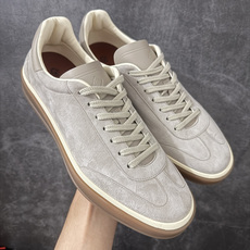 Loro Piana LP Tennis Walk Low 生活系列低帮复古百搭德训风休闲运动板鞋 大象灰 意大利顶级奢 Loro Piana LP Tennis Walk Low 生活系列低帮复古百搭德训风休闲运动板鞋 大象灰 意大利顶级奢