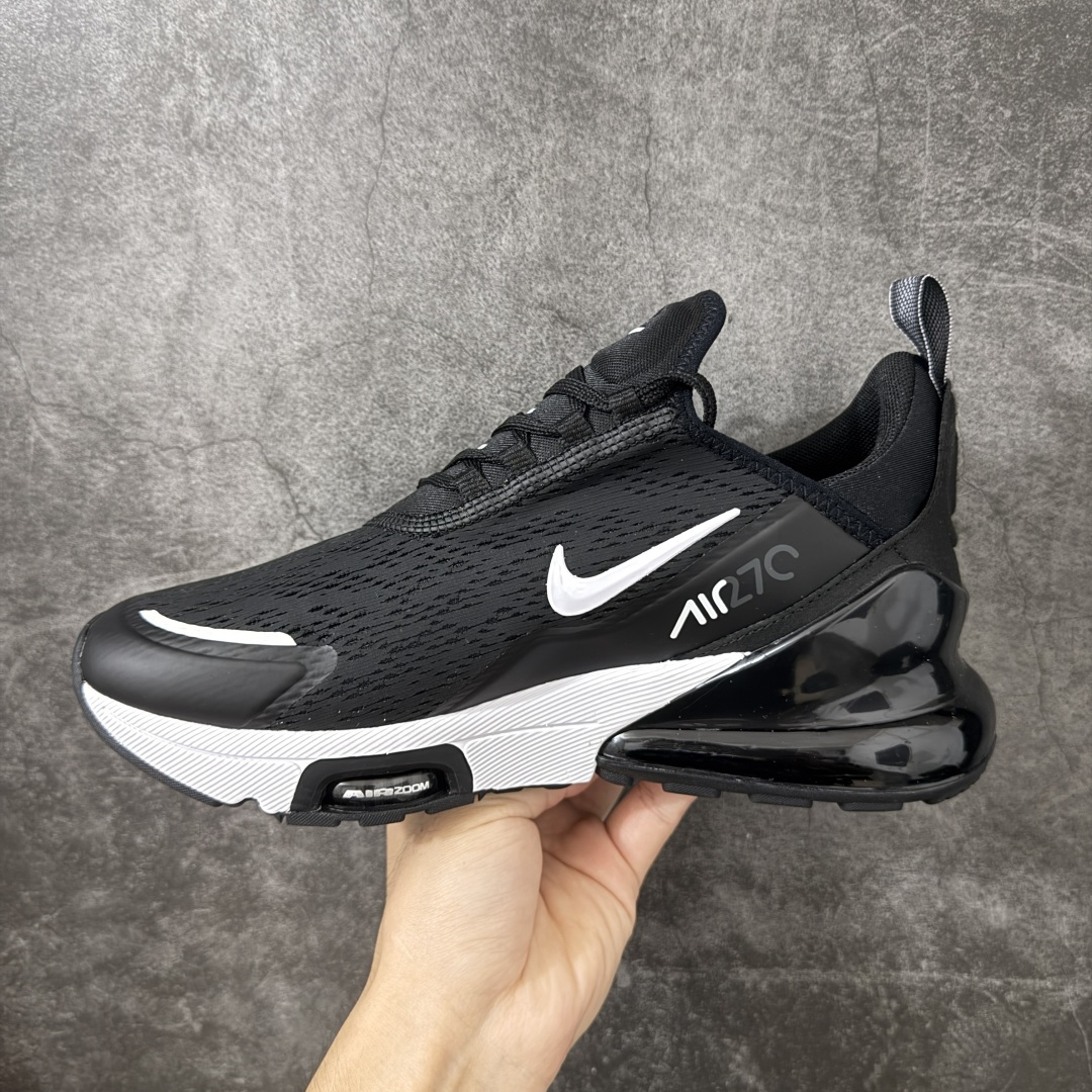 大厂出品 Nike Air Max 270 Premium 半掌气垫休闲跑鞋 型号:IO9883-002 尺码：36 3