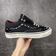 万斯Vans Premium Pearlized 珍珠做旧黑! 货号:VN000S52BLK! 市场唯一正确版本 区别市 万斯Vans Premium Pearlized 珍珠做旧黑! 货号:VN000S52BLK! 市场唯一正确版本 区别市
