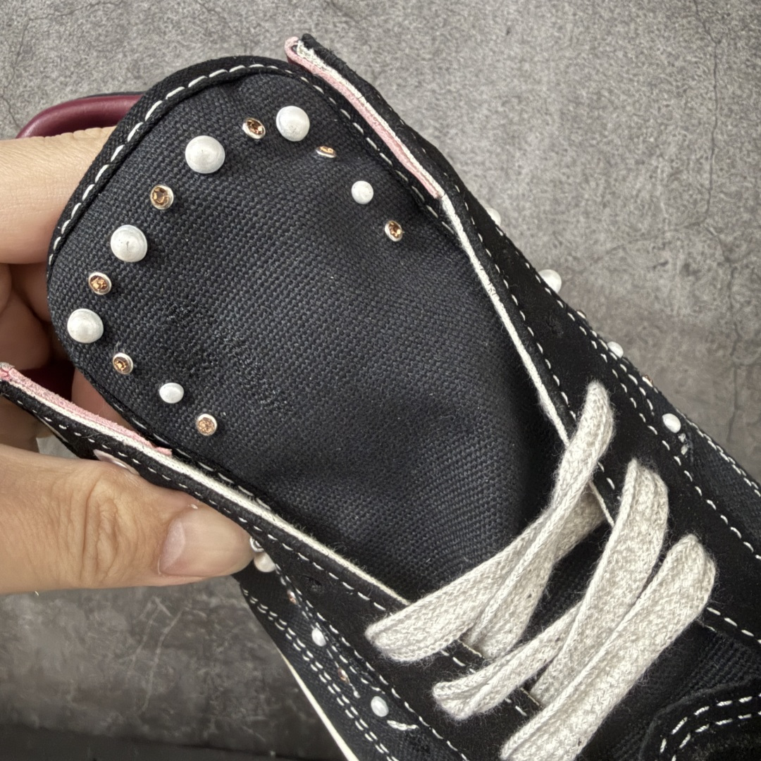万斯Vans Premium Pearlized 珍珠做旧黑! 货号:VN000S52BLK! 市场唯一正确版本 区别市 万斯Vans Premium Pearlized 珍珠做旧黑! 货号:VN000S52BLK! 市场唯一正确版本 区别市