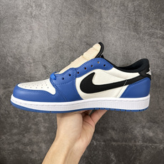 Travis Scott x Air Jordan AJ1 Low OG SP TS联名倒钩低帮 白蓝黑倒钩定制款 DM Travis Scott x Air Jordan AJ1 Low OG SP TS联名倒钩低帮 白蓝黑倒钩定制款 DM